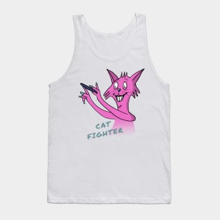 cat fighter Tank Top